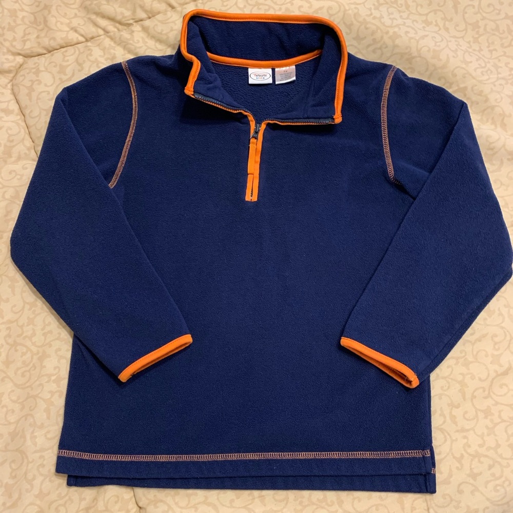 Talbots Kids 1/4 Zip Pullover - size 7X